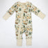 Organic Cotton Baby Pajamas 2-Way Zip Front Zipper Sleeper, Everett Organic Earthy Clothing